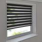Preview: Doppelrollo Duo Rollo Klemmfix ohne Bohren Rollo mit Pendelsicherung anthrazit