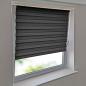 Preview: Doppelrollo Duo Rollo Klemmfix ohne Bohren Rollo mit Pendelsicherung anthrazit