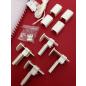 Preview: Plissee Klemmfix ohne Bohren verspannt Easyfix Rollo Faltrollo Jalousie Fenster