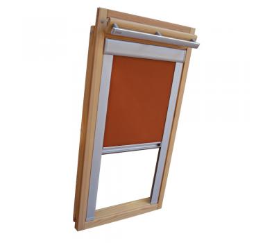 Verdunkelungsrollo Thermo Dachfensterrollo für Velux GGL/GPL/GHL - terracotta