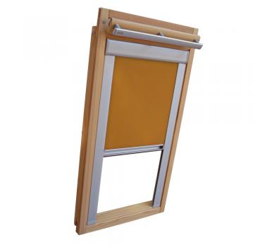 Verdunkelungsrollo Thermo Dachfensterrollo für Velux GGU/GPU/GHU - gelb