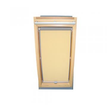 Abdunkelungsrollo Thermo Dachfensterrollo für Velux GGL/GPL/GHL - creme