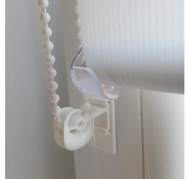 Doppelrollo Duo Rollo Klemmfix ohne Bohren Rollo mit Pendelsicherung anthrazit