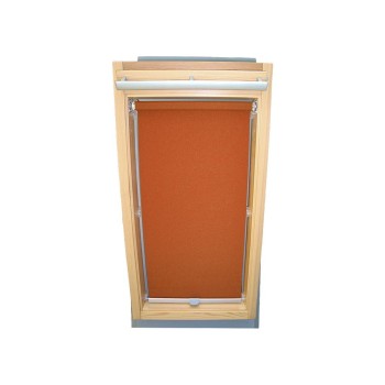 Sichtschutzrollo Rollo Dachfensterrollo für Velux GGL/GPL/GHL - terracotta