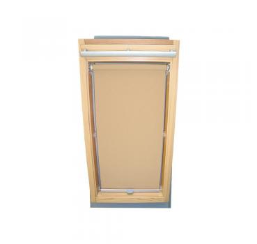 Sichtschutzrollo Rollo Dachfensterrollo für Velux GGU/GPU/GHU - beige-karamell