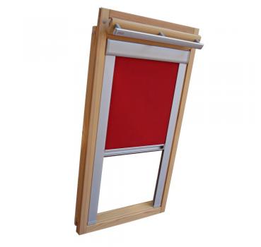 Sichtschutzrollo Schiene Dachfensterrollo für Velux GGL/GPL/GHL - weinrot