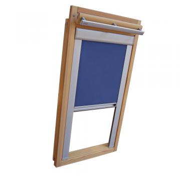 Sichtschutzrollo Schiene Dachfensterrollo für Velux VU/VL Y/VKU - mittelblau