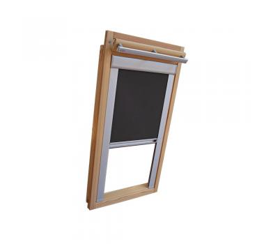 Verdunkelungsrollo Thermo Dachfensterrollo für Velux VL/VF/VT - dunkelgrau