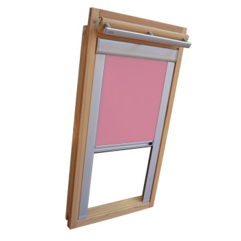 Verdunkelungsrollo Rollo Dachfensterrollo für Velux GGU/GPU/GHU - rosa