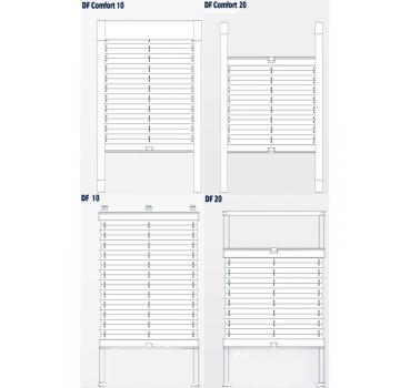 Plissee für Velux PG 1 VE/VK/VS