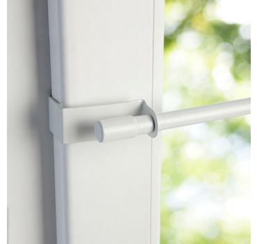 Klemmstange Vitragestange ausziehbar Gardinenstange Klemmen ohne Bohren Easy-Fix