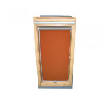 Abdunkelungsrollo Thermo Dachfensterrollo für Velux VU/VL Y/VKU - terracotta