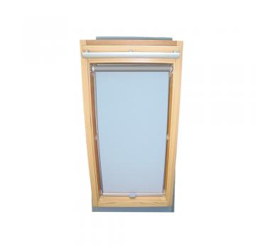 Abdunkelungsrollo Thermo Dachfensterrollo für Velux VL/VF/VT - hellblau