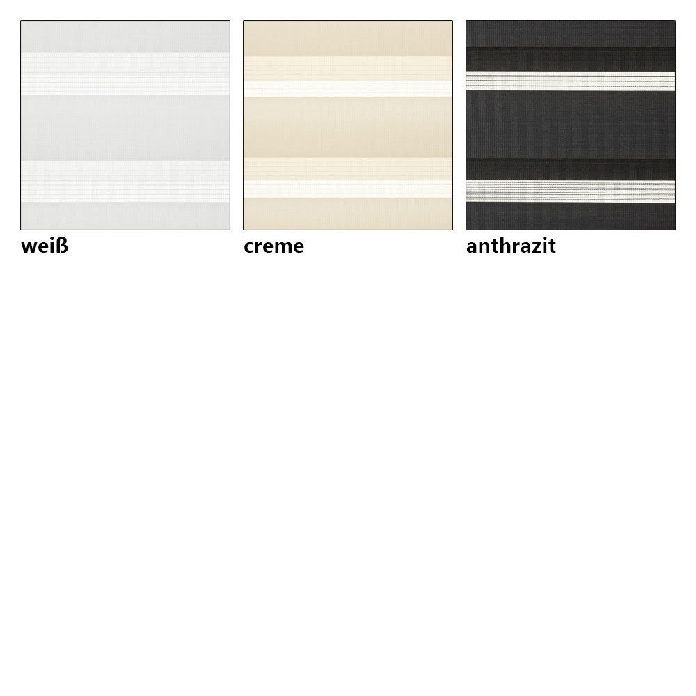und Deckenmontage inkl Duorollo Premium freihängend für Wand Metallträger 
