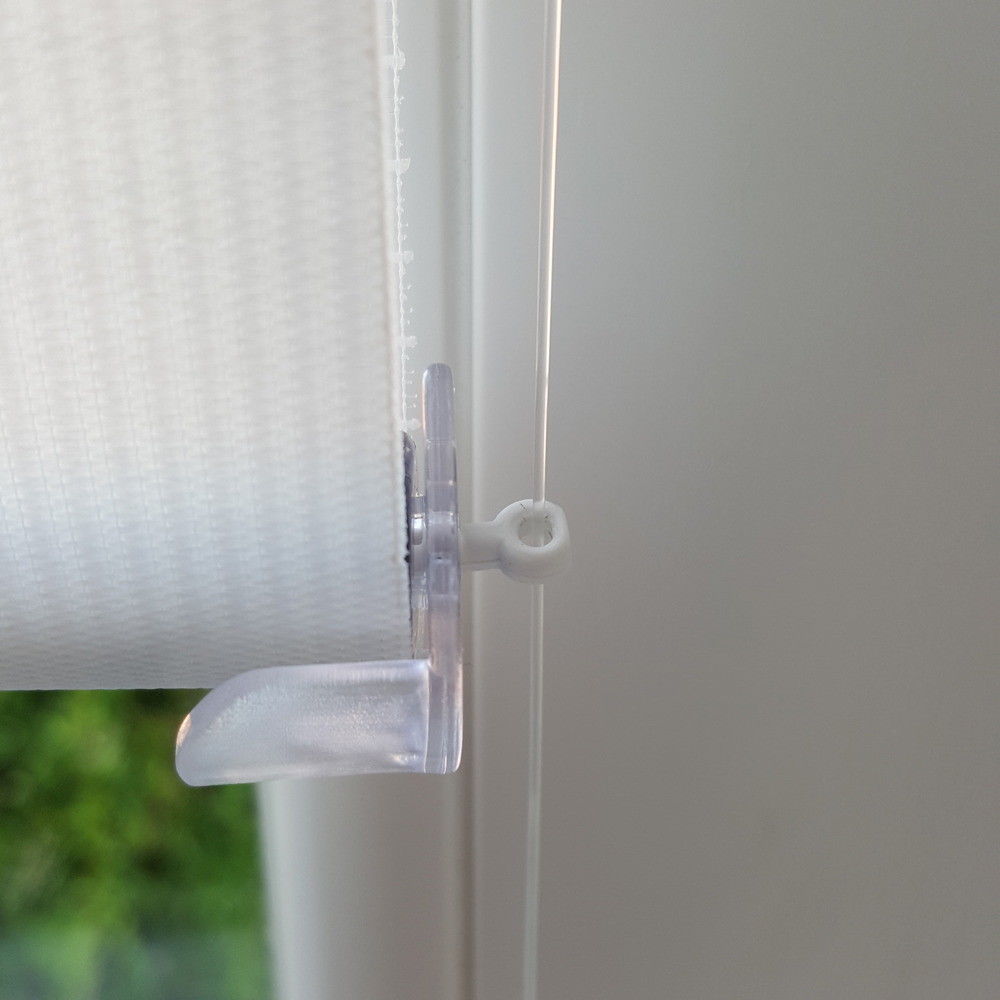 Duo-Rollos Doppelrollos Premium Klemmfix ohne Fenster - Sonnenschutz-HH Tür Rollo creme Bohren