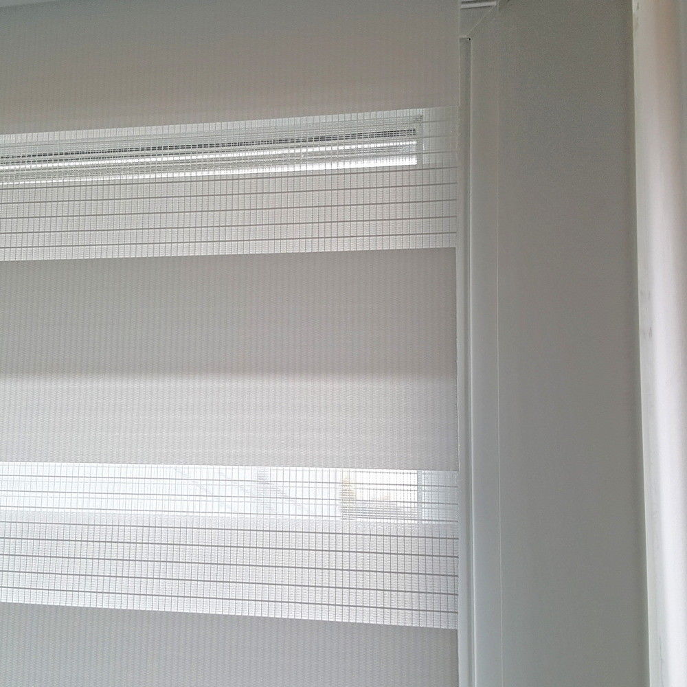 Duo-Rollos Doppelrollos Premium Klemmfix Fenster ohne Sonnenschutz-HH Tür Rollo - creme Bohren