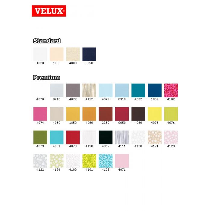 Original Velux Sichtschutzrollo Rollo manuell mit Seitenschienen für GGL/GPL/GHL/GTL/GXL RFL -S