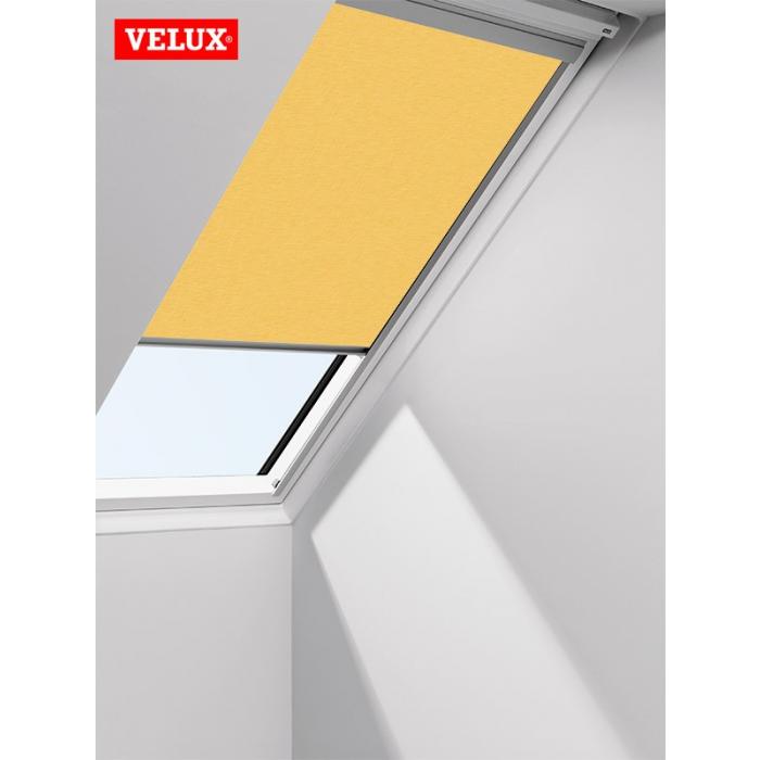 Original Velux Sichtschutzrollo Rollo manuell mit Seitenschienen für