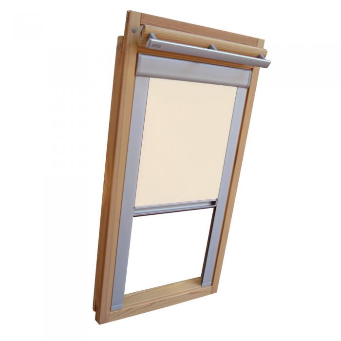 Verdunkelungsrollo Rollo Dachfensterrollo für Velux GGL/GPL/GHL - creme