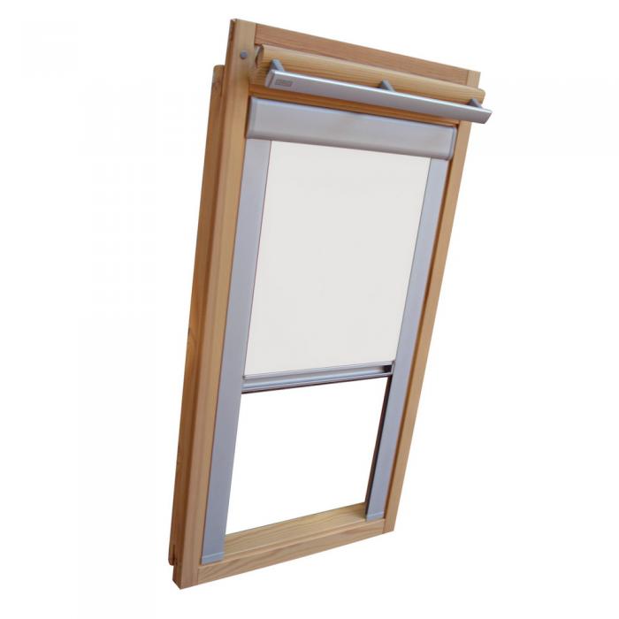 Verdunkelungsrollo Rollo Dachfensterrollo für Velux GGL/GPL/GHL - weiß