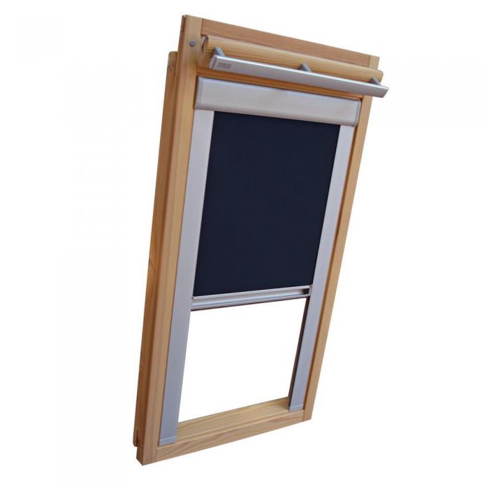 Verdunkelungsrollo Thermo Dachfensterrollo für Velux GGL/GPL/GHL - dunkelblau