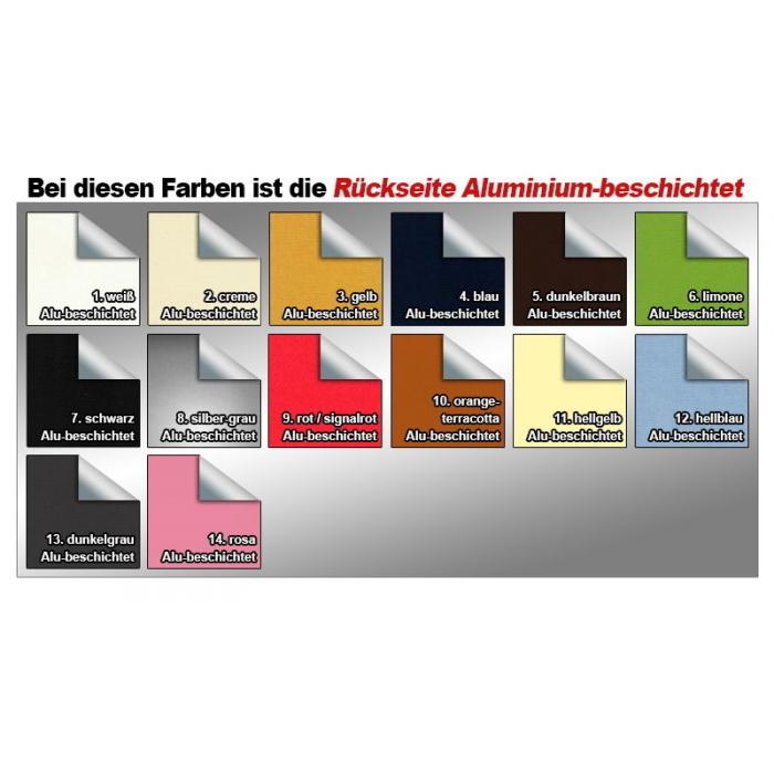 Abdunkelungsrollo Thermo Dachfensterrollo für Velux VU/VL Y/VKU - dunkelbraun