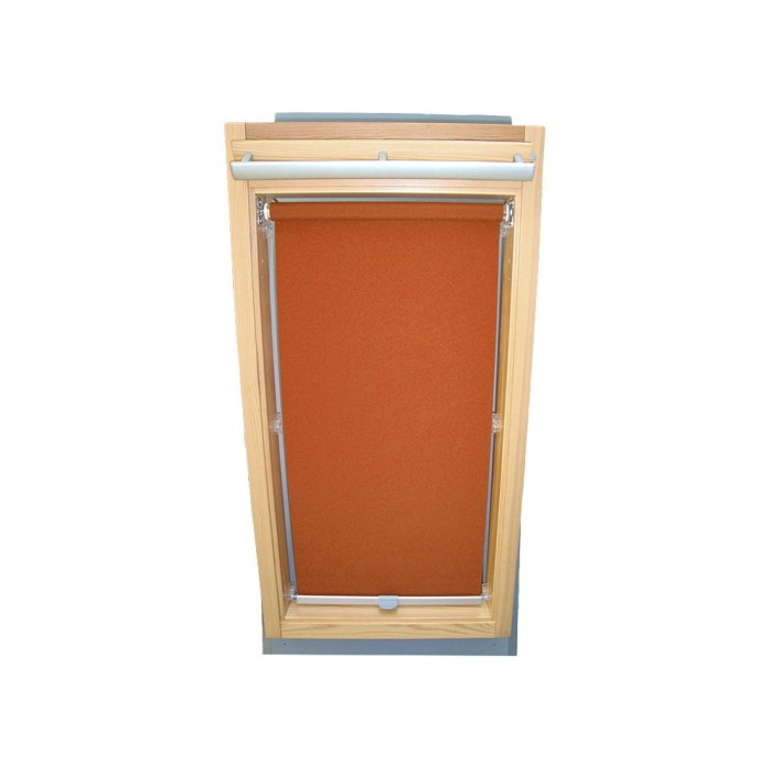 Sichtschutzrollo Rollo Dachfensterrollo für Velux GGL/GPL/GHL - terracotta