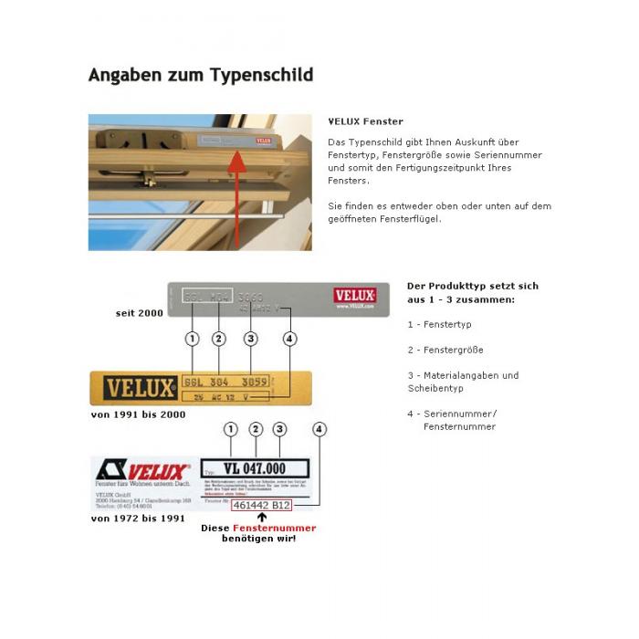 Original Velux Verdunkelungsrollo für VU Y und VKU Y / DKL Y