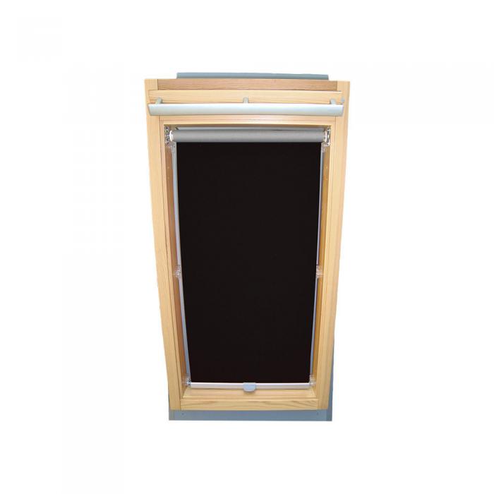 Abdunkelungsrollo Thermo Dachfensterrollo für Velux GGL/GPL/GHL - schwarz