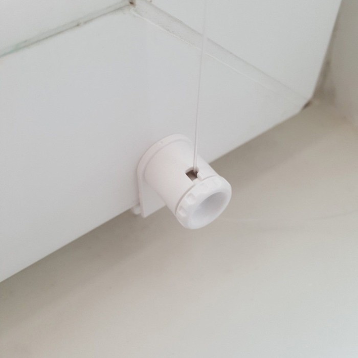 Doppelrollo Duo Rollo Klemmfix ohne Bohren Rollo mit Pendelsicherung weiß