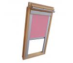 Verdunkelungsrollo Thermo Dachfensterrollo für Velux GGU/GPU/GHU - rosa