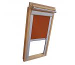 Verdunkelungsrollo Thermo Dachfensterrollo für Velux GGL/GPL/GHL - terracotta