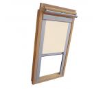 Verdunkelungsrollo Rollo Dachfensterrollo für Velux GGU/GPU/GHU - creme