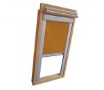 Verdunkelungsrollo Thermo Dachfensterrollo für Velux GGL/GPL/GHL - gelb