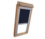Sichtschutzrollo Schiene Dachfensterrollo für Velux GGL/GPL/GHL - dunkelblau