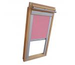 Sichtschutzrollo Schiene Dachfensterrollo für Velux GGL/GPL/GHL - rosa