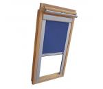 Verdunkelungsrollo Rollo Dachfensterrollo für Velux GGU/GPU/GHU - mittelblau