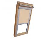 Verdunkelungsrollo Rollo Dachfensterrollo für Velux VE/VK/VS - beige-karamell