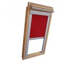 Verdunkelungsrollo Rollo Dachfensterrollo für Velux VL/VF/VT - weinrot