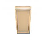 Abdunkelungsrollo Rollo Dachfensterrollo für Velux VU/VL Y/VKU - beige-karamell